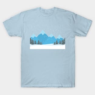 Snowy Mountains T-Shirt